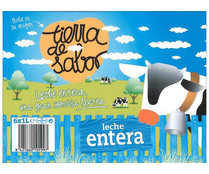 Leche de vaca entera TIERRA DE SABOR 6 x 1 l.