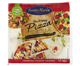 Base de pizza 280 gramos Base de pizza 280 gramos
