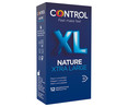 Preservativos lubricados de tamaño XL con una perfecta adaptabilidad CONTROL Nature Xtra large 12 uds.