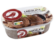 Tarrina de helado de chocolate con virutas de chocolate PRODUCTO ALCAMPO 1 l.
