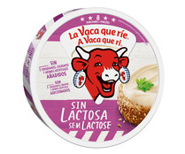 Queso en porciones sin lactosa LA VACA QUE RÍE 8 uds. 120 g.