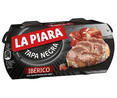 Paté de hígado de cerdo ibérico LA PIARA Tapa Negra 2 ud x 73 g.