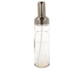 Pulverizador para aceite o vinagre fabricado en vidrio con tapa de acero inoxidable FACKELMANN.