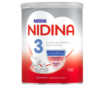 Leche (3) de crecimiento, desde los 12 meses NIDINA 3 800 g. Leche (3) de crecimiento, desde los 12 meses NIDINA 3 800 g.