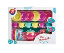 Conjunto de té 26 piezas, ONE TWO FUN ALCAMPO.