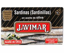 Sardinillas en aceite de oliva JAVIMAR 65 g.