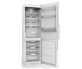 Frigorífico combi NEW POL NWC186EE NO FROST, clasificación energética: E, H: 186cm, A: 59,5cm, F: 60cm, capacidad total: 291L.
