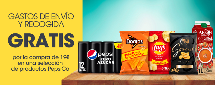 Gastos de envío gratis por la compra de 19€