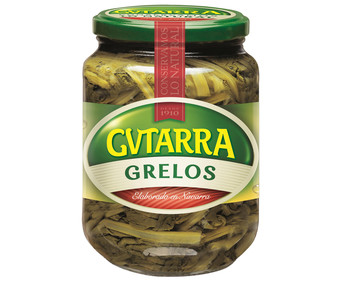 Grelos GVTARRA frasco de 425 g. Grelos GVTARRA frasco de 425 g.