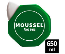 Gel purificante para ducha o baño con aloe vera 100% natural MOUSSEL 650 ml.