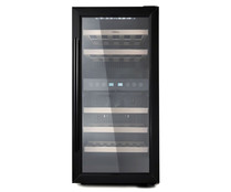 Vinoteca QILIVE Q-6333 24 botellas, 2 zonas de fr&iacute;o, Clasificaci&oacute;n energ&eacute;tica F,&nbsp; entre 5-18&ordm;, H: 85cm, A: 40cm, F: 60cm.
