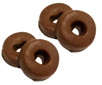 Rosquillas de chocolate 4 unidades Rosquillas de chocolate 4 unidades