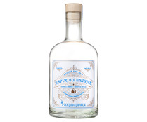 Ginebra premium tipo London Dry Gin, elaborada con botánicos mediterráneos ESPÍRITU ENIGMA botella de 75 cl.