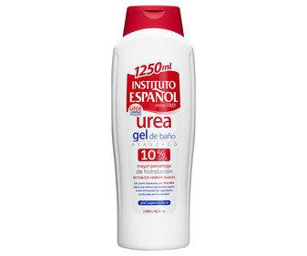 Gel de baño o ducha hidratante, con urea para piel áspera o seca INSTITUTO ESPAÑOL 1250 ml. Gel de baño o ducha hidratante, con urea para piel áspera o seca INSTITUTO ESPAÑOL 1250 ml.