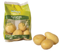 Patatas al vapor, especial microondas UDAPA FÁCIL 400 g.