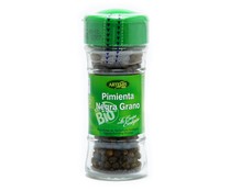 Pimienta negra en grano, ecológica ARTEMIS 40 g.