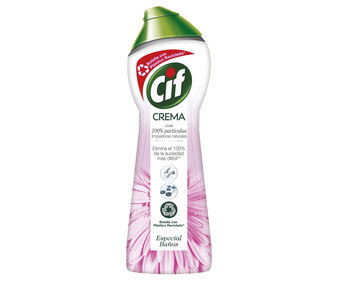 Crema especial para baños CIF 650 ml. Crema especial para baños CIF 650 ml.