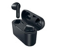 Auriculares inalámbricos tipo intrauditivos JVC HA-A3T-WU, estuche de carga, micrófono, color negro.