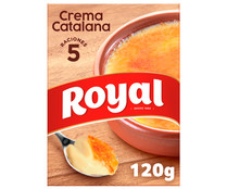 Postre en polvo, crema catalana ROYAL 120 g.