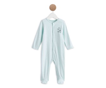 Pijama pelele de algodón para bebé IN EXTENSO, talla 68. Pijama pelele de algodón para bebé IN EXTENSO, talla 68.