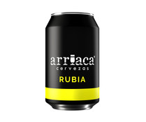 Cerveza ARRIACA RUBIA 33 cl.