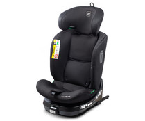 Silla de auto 40-150cm normativa R129-isize BABYAUTO AITANA ISIZE, ISOFIX, 360º, color negro.