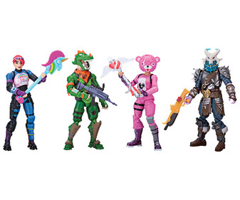 Pack 4 Figuras De Fortnite Fortnite Alcampo Compra Online - figura roblox en blister toy partner