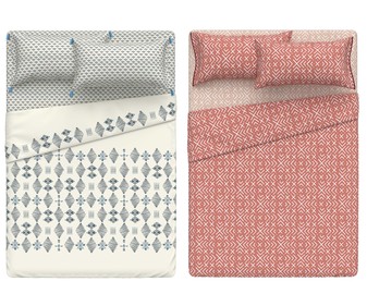 Juego de sábanas para cama de 135cm. 100% algodón, varios diseños, ACTUEL. Juego de sábanas para cama de 135cm. 100% algodón, varios diseños, ACTUEL.