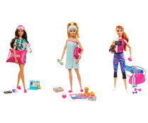 Muñeca bienestar con accesorios BARBIE.