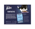 Comida para gatos húmeda tiernos trocitos en gelatina FELIX FANTASTIC 12 uds. x 85 g.