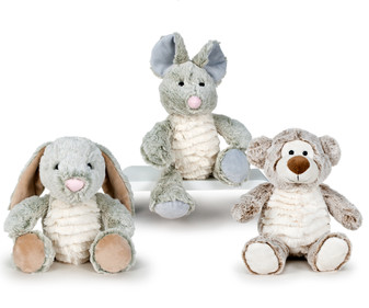 Surtido de animales de peluche de 25cm., Boutique 25 FAMOSA Softies. Surtido de animales de peluche de 25cm., Boutique 25 FAMOSA Softies.