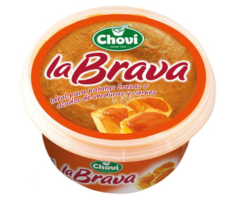 Salsa brava, ideal para patatas y asados CHOVI 150 g. Salsa brava, ideal para patatas y asados CHOVI 150 g.