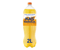 Refresco de naranja sin azúcares añadidos KAS  2 l.