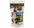 Snack premium para gatos adultos con control de bolas de pelo AUCHAN EXPERT 60 g.