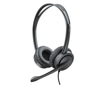 Auriculares PC TRUST Mauro, con micrófono, control remoto, conexión Usb, cable 2,5m.