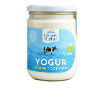 Yogur natural ecológico EL CANTERO DE LETUR 420 g.