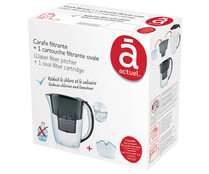 Jarra filtrante 2,8 litros con filtro incluido, ACTUEL.