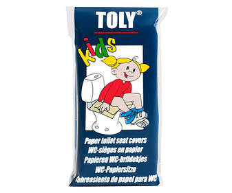 Cubreasientos WC, protección total TOLY 10 uds. Cubreasientos WC, protección total TOLY 10 uds.