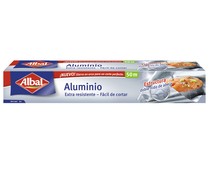 Papel de aluminio ALBAL 50 metros 1 ud.