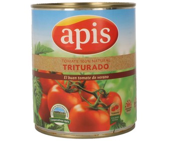 Tomate triturado natural lata de 800 gramos Tomate triturado natural lata de 800 gramos