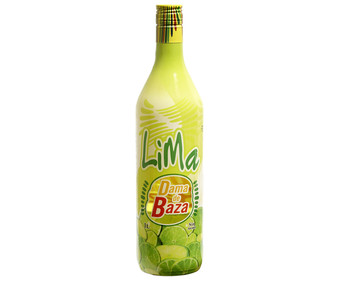 Bebida refrescante de lima botella de 1 litro Bebida refrescante de lima botella de 1 litro