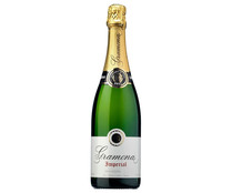 Cava brut gran reserva, elaborado siguiendo el método tradicional IMPERIAL GRAMONA botella de 75 cl.