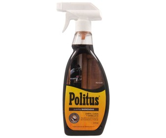 Producto para limpieza de puertas barnizadas (limpia, cuida y embellece) POLITUS 375 ml. Producto para limpieza de puertas barnizadas (limpia, cuida y embellece) POLITUS 375 ml.