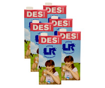 Leche  desnatada L.R. 6 x 1 l.