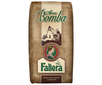 Arroz bomba LA FALLERA paquete de 1 kg. Arroz bomba LA FALLERA paquete de 1 kg.