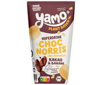 Bebida de avena con cacao y plátano YAMO 180 ml. x 3 uds.