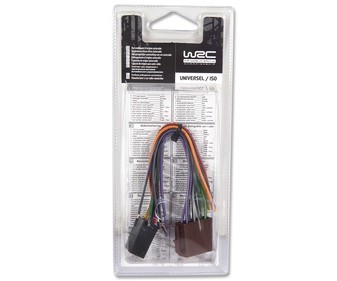 Adaptador de conector universal ISO para autorradios WRC. Adaptador de conector universal ISO para autorradios WRC.