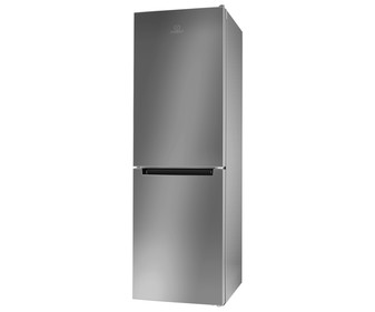 Frigorífico combi INDESIT LI8 SN2E X CÍCLICO, clasificación energética: E, H: 188,9cm, A: 59,5cm, F: 66,5cm, capacidad total: 328L.