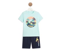 Pijama de algodón para niño INEXTENSO, talla 10.