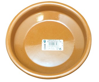 Cazuela de barro sin asas, 16 centímetros de diámetro LINKER 1 unidad. Cazuela de barro sin asas, 16 centímetros de diámetro LINKER 1 unidad.